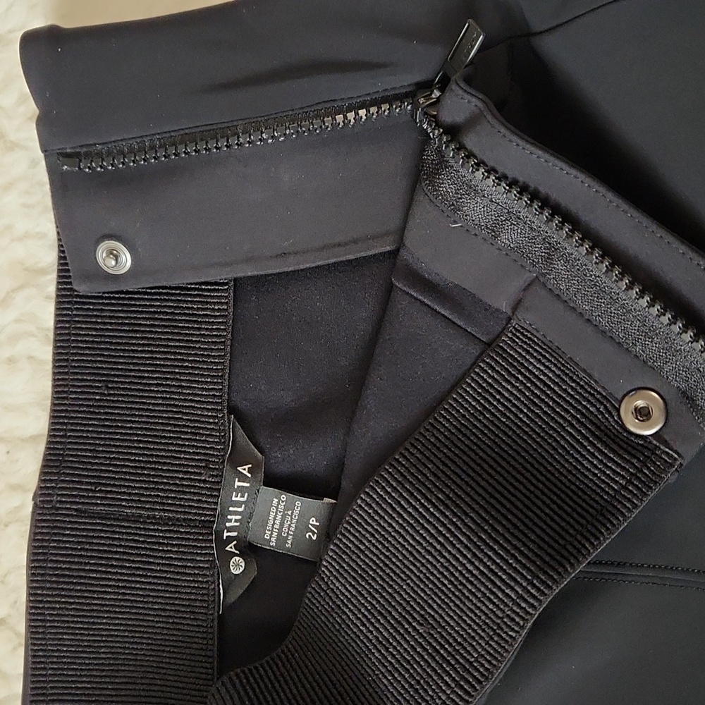 Athleta Black Skinny Pants - Picture 9 of 13